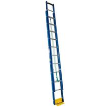 Escada Extensível Premium 19 Degraus Tipo D em Alumínio e Fibra de Vidro Suporta 120kg WBERTOLO