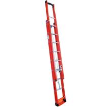 Escada Extensível Vazada em Fibra 13 Degraus 4,20 Metros