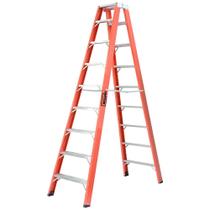 Escada Fibra Vidro Tesoura Duplo Acesso 2,20 m 8 Degraus SÍNTESE Escada Fibra Vidro Tesoura Duplo Acesso 2,20 m 8 Degraus SÍNTESE