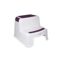 Escada Infantil Com 2 Degrau Banquinho Banheiro Clingo Cor AzulMarinho Escada Infantil Com 2 Degrau Banquinho Banheiro Clingo Cor AzulMarinho