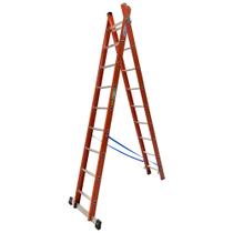 Escada Multiuso Fibra 9X16 degraus 2,80M x 5,00M TEAF9X16 W BERTOLO