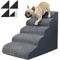 Escada para Cães com 5 Degraus - Ideal para Sofás e Camas de até 76cm