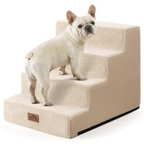 Escada para Cães COZY KISS 4 Degraus Antiderrapante Bege 45 x 60 x 45 cm Escada para Cães COZY KISS 4 Degraus Antiderrapante Bege 45 x 60 x 45 cm