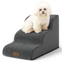Escada para Cães COZY KISS de Espuma Curvada 40 x 57 x 40 cm, 3 Degraus Escada para Cães COZY KISS de Espuma Curvada 40 x 57 x 40 cm, 3 Degraus