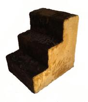 Escada Para Cães Marrom Com Caramelo