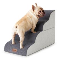 Escada para Pet ZOMISIA - 4 Degraus para Cães Pequenos e Médios (Cinza)