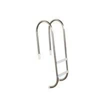Escada para Piscina em Aço Inox 2 Degraus Anatômicos em ABS Marinheiro 1 1/2" - Sodramar