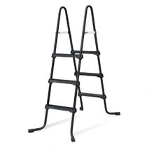 Escada para Piscina Funsicle SureStep 91 cm Aço Antiderrapante Preta