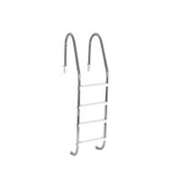 Escada para Piscina Tradicional 1 1/2" em Aço Inox 4 Degraus Anatômicos em ABS - Sodramar Escada para Piscina Tradicional 1 1/2" em Aço Inox 4 Degraus Anatômicos em ABS - Sodramar