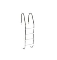 Escada para Piscina Tradicional 1 1/2" em Aço Inox 5 Degraus Anatômicos em ABS - Sodramar Escada para Piscina Tradicional 1 1/2" em Aço Inox 5 Degraus Anatômicos em ABS - Sodramar
