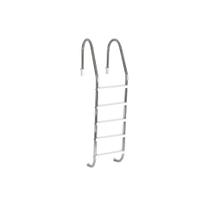 Escada para Piscina Tradicional 1 1/2" em Aço Inox 5 Degraus Anatômicos em ABS - Sodramar Escada para Piscina Tradicional 1 1/2" em Aço Inox 5 Degraus Anatômicos em ABS - Sodramar