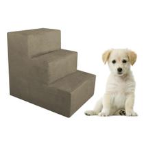Escada Pet para Cães e Gatos Suede Capuccino Dal Poz Estofados