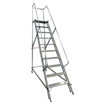 Escada Plataforma em Alumínio 2,50m com 9 degraus ESCALEVE
