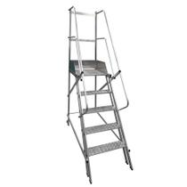 Escada Plataforma Trepadeira 1,25m Rodas 4 Degraus Escaleve Escada Plataforma Trepadeira 1,25m Rodas 4 Degraus Escaleve