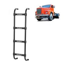 Escada Preta Compatível com Scania L111 4 Degraus 1325mm Escada Preta Compatível com Scania L111 4 Degraus 1325mm