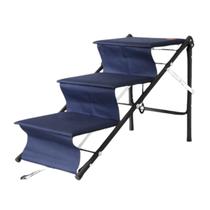 Escada rampa one 2 em 1 para pets tubline até 15 kg azul 7700n08