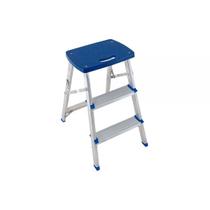 Escada Residencial de Alumínio 3 Degraus Banqueta Mor Escada Residencial de Alumínio 3 Degraus Banqueta Mor