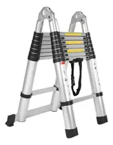 Escada Telescópica Dupla multifuncional 16 Degraus 5 Metros