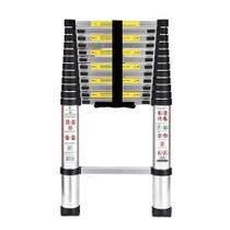 Escada Telescópica Extensiva Inox - 13 Degraus - 3,8 Metros - ETI380 - JST