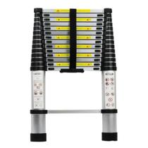 Escada Telescópica Extensiva Inox 15 Degraus 4,4m ETI440 JST Escada Telescópica Extensiva Inox 15 Degraus 4,4m ETI440 JST