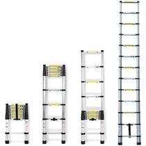 Escada telescópica extensível em alumínio 10 degraus 3,2 metros - Starfer