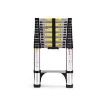 Escada Telescópica Inox Retrátil Multifuncional 11 Degraus Escada Telescópica Inox Retrátil Multifuncional 11 Degraus
