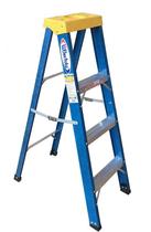 Escada Tesoura 1.2m Alumínio/Fibra 4 degraus WBertolo TAFP 4