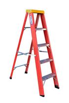 Escada Tesoura 1.5 m Alumínio/Fibra 5 degraus WBertolo TAF 5 Escada Tesoura 1.5 m Alumínio/Fibra 5 degraus WBertolo TAF 5