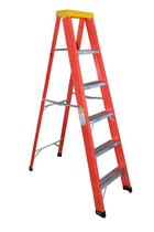 Escada Tesoura 1.8 m Alumínio/Fibra 6 degraus WBertolo TAF 6 Escada Tesoura 1.8 m Alumínio/Fibra 6 degraus WBertolo TAF 6