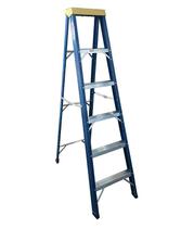Escada Tesoura 1.8m Alumínio/Fibra 6 degraus WBertolo TAFP 6
