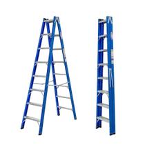 Escada Tesoura Dupla FIBRA PREMIUM 8 degraus 2,40Mts TAFDP8 W BERTOLO