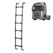 Escada Traseira para Volvo FH/NH até 2014 - 6 Degraus Preta Escada Traseira para Volvo FH/NH até 2014 - 6 Degraus Preta