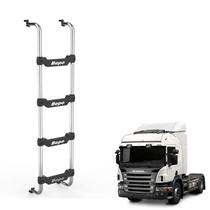 Escada Traseira Scania 340 até 2018 (C/ Tubo Aço Cromado) Escada Traseira Scania 340 até 2018 (C/ Tubo Aço Cromado)