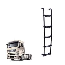 Escada Traseira Vw Man Tgx 2015 2016 2017 5 Degraus Preto