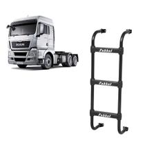 Escada Traseiro p MAN TGX até 2015 - 3 Degraus 1016mm Preto