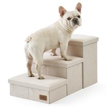 Escadas para cães COZY KISS 3 degraus mais largas para cães pequenos/médios/grandes