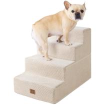 Escadas para Cães EHEYCIGA - 4 Degraus, 45cm, Antiderrapante (Bege) Escadas para Cães EHEYCIGA - 4 Degraus, 45cm, Antiderrapante (Bege)