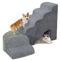 Escadas para cães LiTail 76-91 cm para cães pequenos subirem na cama alta