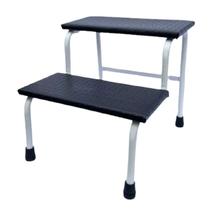 Escadinha 180 Kg Metal 2 Degraus Para Maca Estética, Consultório Com Antiderrapante Escadinha 180 Kg Metal 2 Degraus Para Maca Estética, Consultório Com Antiderrapante