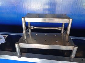 Escadinha aço inox
