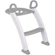 Escadinha com Assento para Vaso Sanitário Step By Step Cinza - Kiddo