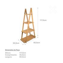 Escadinha De Chão Mdf 4 Degraus Para Enfeites Formatura Cenário Festas