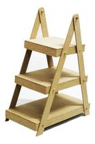 Escadinha Doces Mdf Cru 6mm 100 Cm Altura Escadinha Doces Mdf Cru 6mm 100 Cm Altura