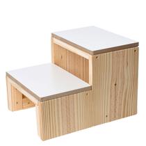 Escadinha Madeira Maciça Adulto E Infantil Criança Premium Escadinha Madeira Maciça Adulto E Infantil Criança Premium