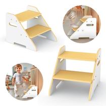 Escadinha Montessoriana Móvel Educativo Infantil Escada Para Pia Aprendizagem Montessori Junges Criança 2 anos Escadinha Montessoriana Móvel Educativo Infantil Escada Para Pia Aprendizagem Montessori Junges Criança 2 anos