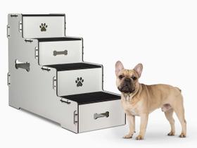 Escadinha Para Pet cães Com 70cm Altura Antiderrapante