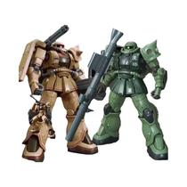 Escala 1/144 Gaogo Hg Zaku Meio Canhão MS-06CK Anime Robô Montagem Modelo Kit Figura De Ação