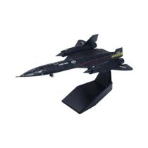 Escala 1/144 SR-71 Blackbird modelo de avião fundido para presente