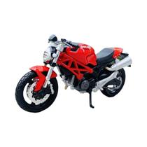 Escala 1:18 Ducati Monster 2021 V4 S Super Naked Alloy Modelo De Motocicleta Maisto Brinquedo Para