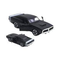 Escala 1:32 Dodge Challenger Hellcat Modelo De Carro De Liga Clássica Brinquedo Com Som E Luz Para